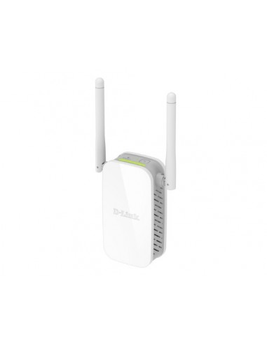 D-Link N300 Repetidor de red Gris, Blanco 10, 100 Mbit s