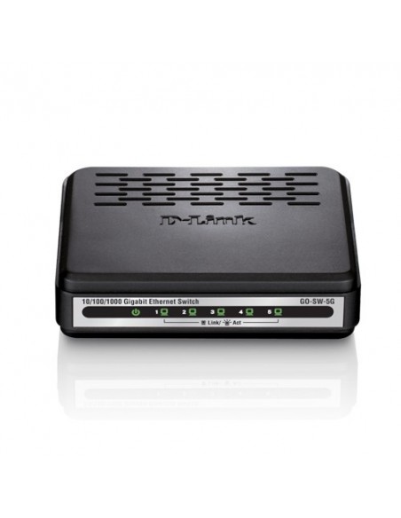D-Link GO-SW-5G switch No administrado Negro