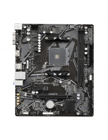 Gigabyte A520M K V2 placa base AMD A520 Zócalo AM4 micro ATX Gigabyte A520M K V2 placa base AMD A520 Zócalo AM4 micro ATX