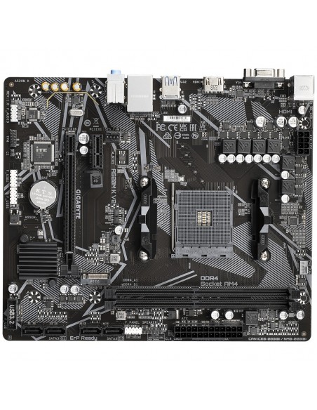 Gigabyte A520M K V2 placa base AMD A520 Zócalo AM4 micro ATX Gigabyte A520M K V2 placa base AMD A520 Zócalo AM4 micro ATX
