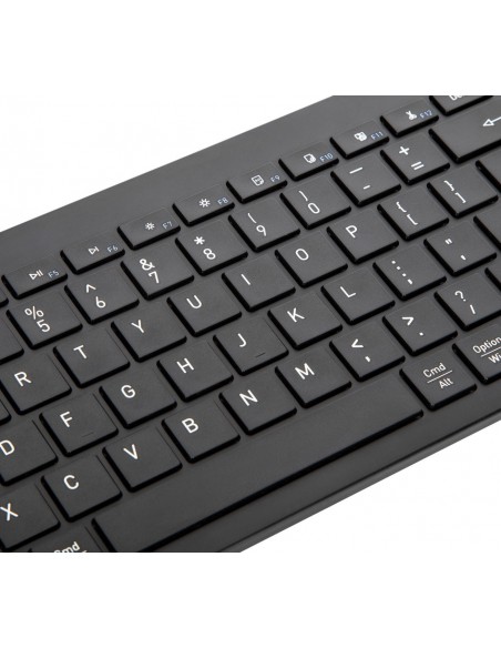 Targus AKB864DE teclado Bluetooth QWERTY Alemán Negro