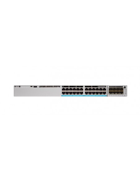 Cisco Catalyst C9300-24P-A switch Gestionado L2 L3 Gigabit Ethernet (10 100 1000) Energía sobre Ethernet (PoE) 1U Gris