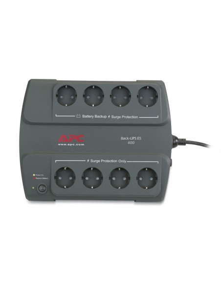APC Back-UPS sistema de alimentación ininterrumpida (UPS) En espera (Fuera de línea) o Standby (Offline) 0,4 kVA 240 W