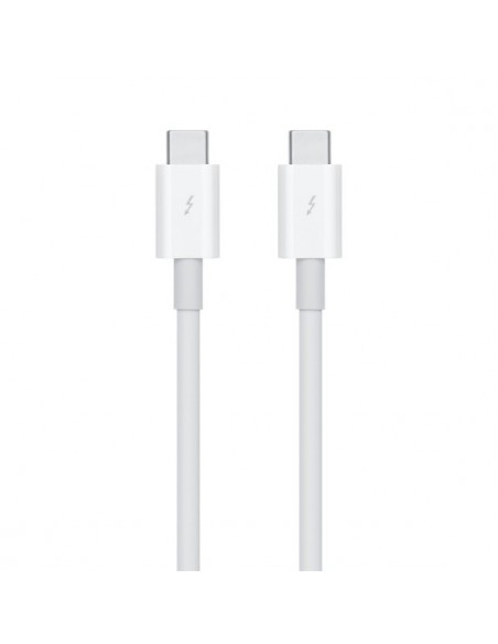 Apple MQ4H2ZM A?ES cable Thunderbolt 0,8 m 40 Gbit s Blanco