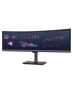 Lenovo ThinkVision P49w-30 LED display 124,5 cm (49") 5120 x 1440 Pixeles DQHD Negro 2