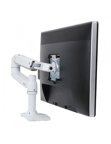 Ergotron LX Series 45-490-216 soporte para monitor 86,4 cm (34") Blanco Escritorio