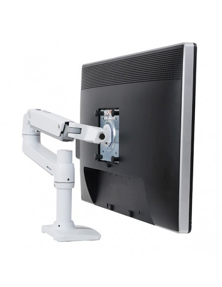 Ergotron LX Series 45-490-216 soporte para monitor 86,4 cm (34") Blanco Escritorio
