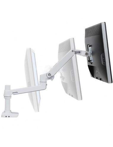 Ergotron LX Series 45-490-216 soporte para monitor 86,4 cm (34") Blanco Escritorio