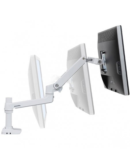 Ergotron LX Series 45-490-216 soporte para monitor 86,4 cm (34") Blanco Escritorio