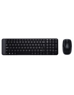 Logitech Wireless Combo MK220 teclado Ratón incluido RF inalámbrico QWERTY Inglés Negro 2