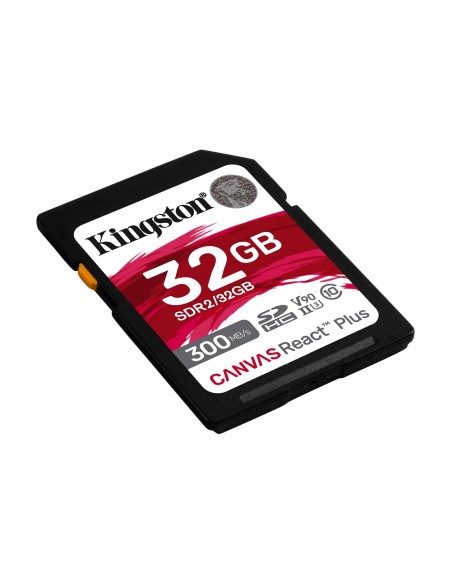 Kingston Technology Canvas React Plus 32 GB SD UHS-II Clase 10
