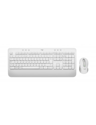 Logitech Signature MK650 Combo For Business teclado Ratón incluido Bluetooth QWERTY Inglés internacional Blanco