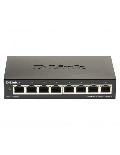 D-Link DGS-1100-08V2 switch Gestionado L2 Gigabit Ethernet (10 100 1000) Negro 2