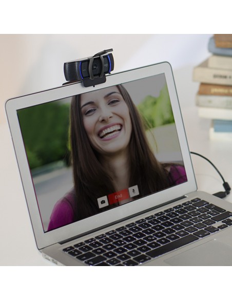 Logitech C920S HD Pro cámara web 1920 x 1080 Pixeles USB Negro