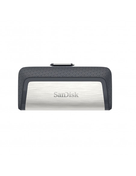 SanDisk Drive USB Ganda Ultra Tipe-C 256 GB unidad flash USB USB Type-A   USB Type-C 3.2 Gen 1 (3.1 Gen 1) Gris, Plata