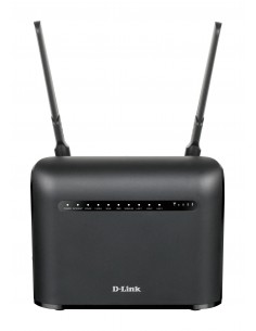 D-Link AC1200 router inalámbrico Gigabit Ethernet Doble banda (2,4 GHz   5 GHz) 4G Negro