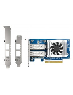 QNAP QXG-25G2SF-CX6 adaptador y tarjeta de red Interno Fibra 25000 Mbit s 2