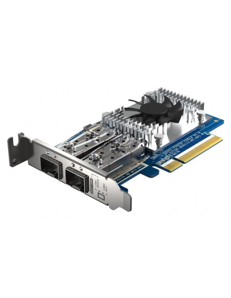 QNAP QXG-25G2SF-CX6 adaptador y tarjeta de red Interno Fibra 25000 Mbit s