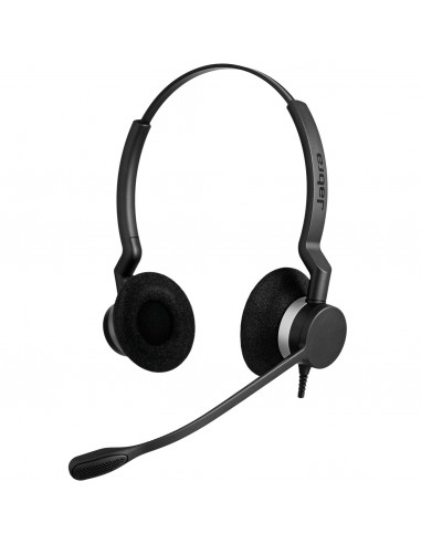 Jabra Biz 2300 Duo Auriculares Alámbrico Diadema Oficina Centro de llamadas Bluetooth Negro