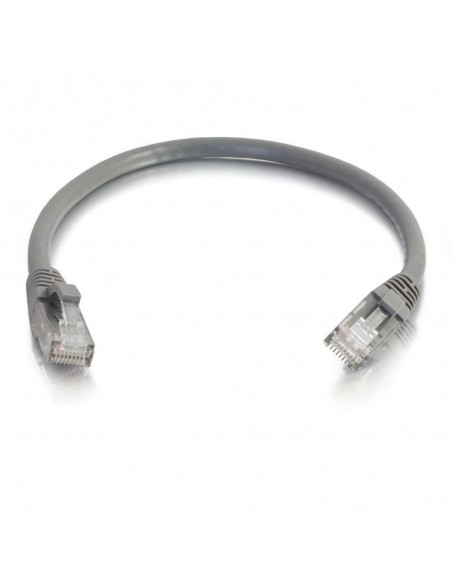 C2G Cable de conexión de red de 3 m Cat6 sin blindaje y con funda (UTP), color gris C2G Cable de conexión de red de 3 m Cat6 sin blindaje y con funda (UTP), color gris