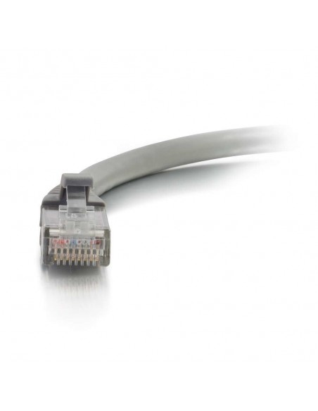 C2G Cable de conexión de red de 3 m Cat6 sin blindaje y con funda (UTP), color gris C2G Cable de conexión de red de 3 m Cat6 sin blindaje y con funda (UTP), color gris