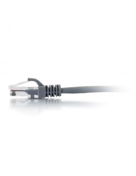 C2G Cable de conexión de red de 3 m Cat6 sin blindaje y con funda (UTP), color gris C2G Cable de conexión de red de 3 m Cat6 sin blindaje y con funda (UTP), color gris