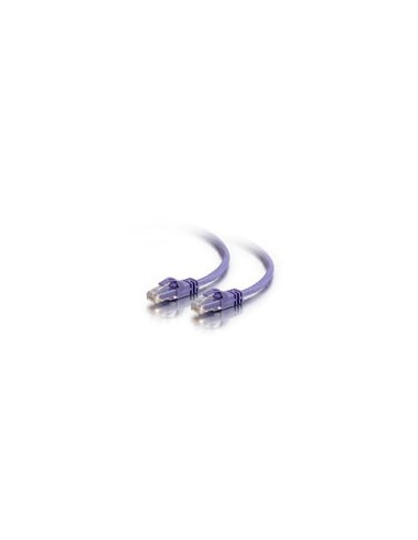 C2G Cat6 550MHz Snagless Patch Cable 1m cable de red Púrpura