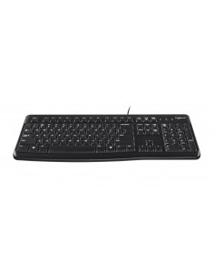 Logitech K120 Corded Keyboard teclado Ratón incluido USB AZERTY Francés Negro 2