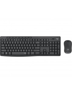 Logitech MK295 Silent Wireless Combo teclado Ratón incluido USB QWERTZ Alemán Grafito 2