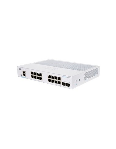 Cisco CBS350-16T-2G-EU switch Gestionado L2 L3 Gigabit Ethernet (10 100 1000) Plata