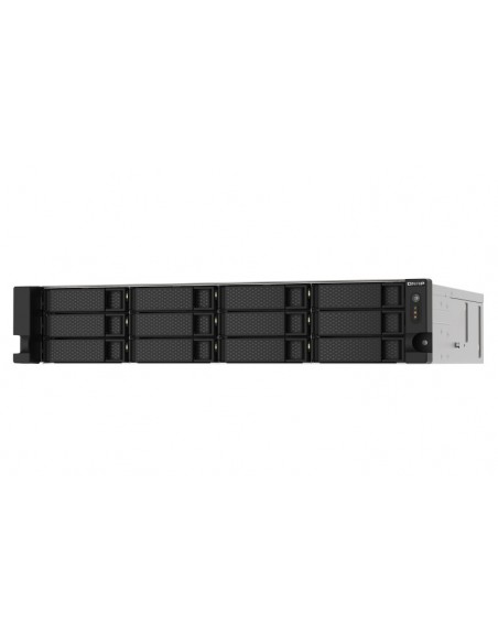 QNAP TS-1273AU-RP-8G servidor de almacenamiento NAS Bastidor (2U) Ethernet Aluminio, Negro V1500B