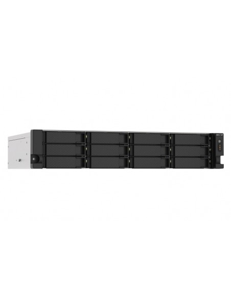 QNAP TS-1273AU-RP-8G servidor de almacenamiento NAS Bastidor (2U) Ethernet Aluminio, Negro V1500B