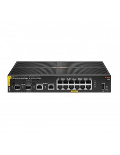 Aruba 6100 12G Class4 PoE 2G 2SFP+ 139W Gestionado L3 Gigabit Ethernet (10 100 1000) Energía sobre Ethernet (PoE) 1U Negro