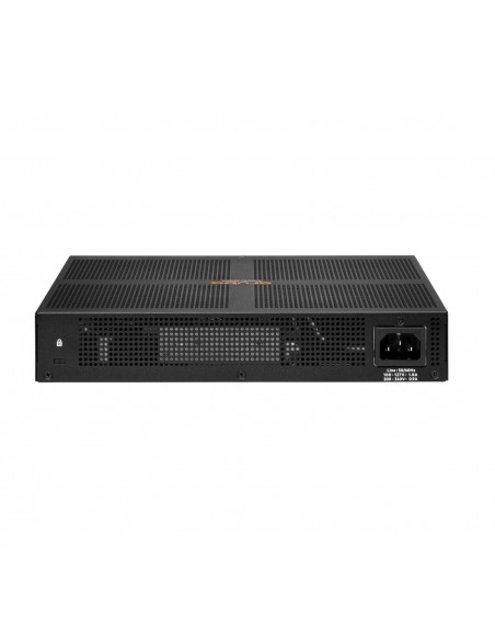 Aruba 6100 12G Class4 PoE 2G 2SFP+ 139W Gestionado L3 Gigabit Ethernet (10 100 1000) Energía sobre Ethernet (PoE) 1U Negro