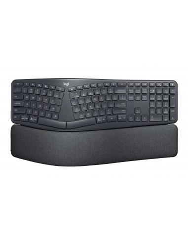 Logitech ERGO K860 for Business teclado Bluetooth Alemán Grafito