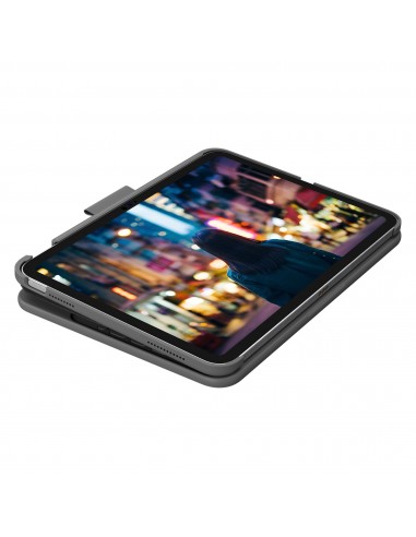 Logitech Slim Folio Gris Bluetooth QWERTZ Suizo