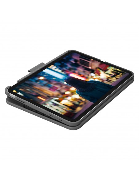 Logitech Slim Folio Gris Bluetooth QWERTZ Suizo