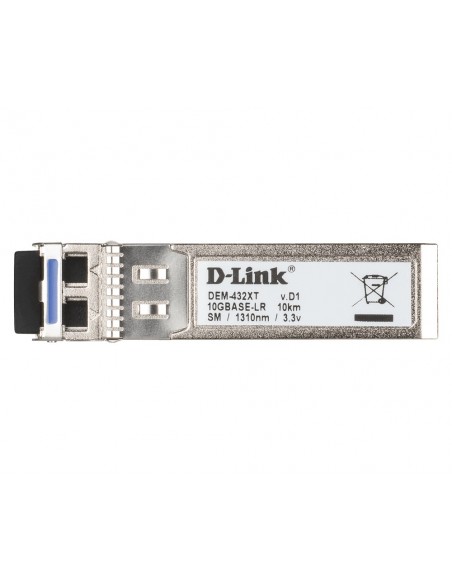 D-Link DEM-432XT red modulo transceptor Fibra óptica 10000 Mbit s SFP+ 1310 nm