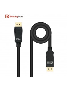 Nanocable Cable DISPLAYPORT 1.4 CERTIFICADO VESA, DP M – DP M, Negro, 1.5 m 2