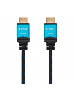 Nanocable Cable HDMI V2.0 4K@60GHz 18 Gbps A M-A M, negro, 5.0 m.