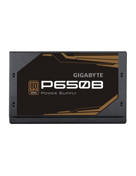 Gigabyte P650B unidad de fuente de alimentación 650 W 20+4 pin ATX ATX Negro
