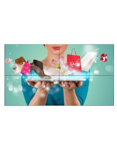 Philips Signage Solutions X-Line Videowa Pantalla plana para señalización digital 139,7 cm (55") LED 500 cd   m² Full HD Negro