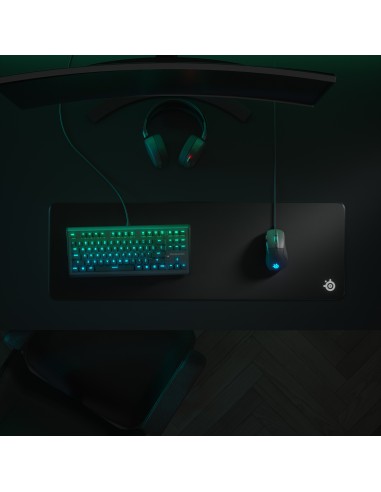 Steelseries 63824 alfombrilla para ratón Alfombrilla de ratón para juegos Negro