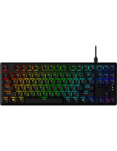 HyperX Teclado mecánico gaming Alloy Origins Core PBT HX rojo