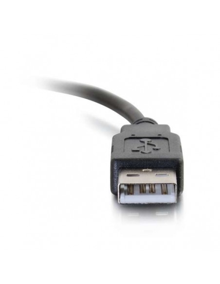 C2G 2m, USB2.0-C USB2.0-A cable USB USB C USB A Negro