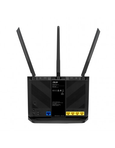 ASUS 4G-AX56 router inalámbrico Gigabit Ethernet Doble banda (2,4 GHz   5 GHz) Negro