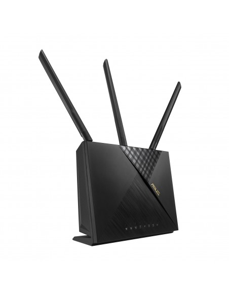 ASUS 4G-AX56 router inalámbrico Gigabit Ethernet Doble banda (2,4 GHz   5 GHz) Negro