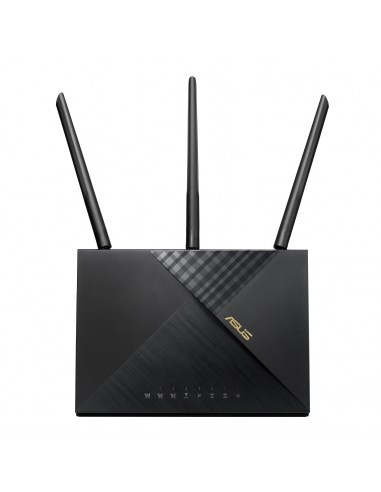 ASUS 4G-AX56 router inalámbrico Gigabit Ethernet Doble banda (2,4 GHz   5 GHz) Negro