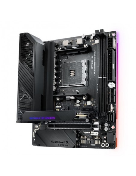 ASUS ROG Crosshair VIII Impact AMD X570 Zócalo AM4 Mini DTX