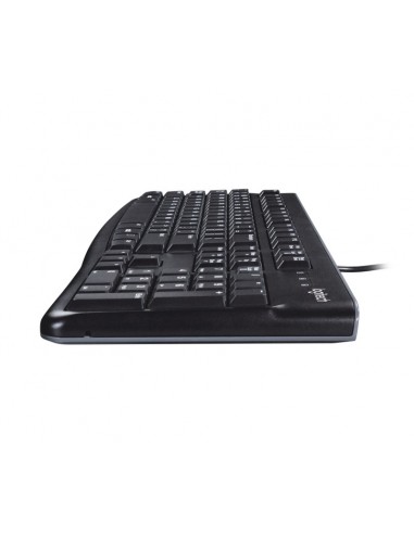 Logitech K120 Corded Keyboard teclado USB QWERTY Inglés Negro